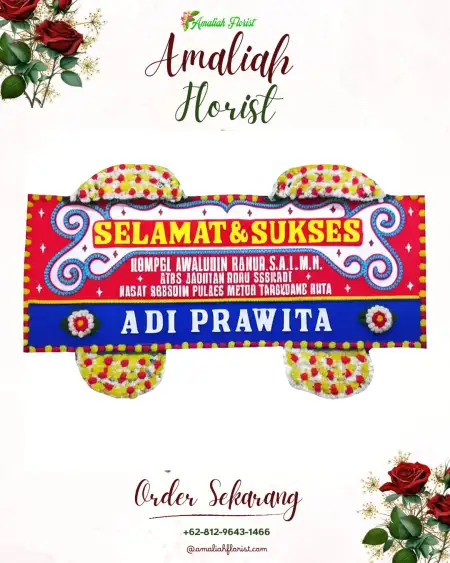 Papan Bunga Ucapan Selamat Kondangjajar